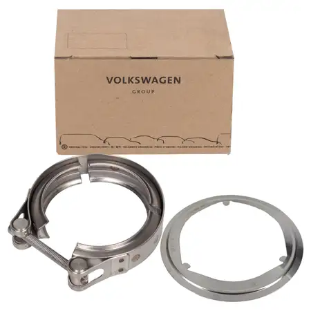 FA1 Pipe Connector Clamp + ORIGINAL AUDI SEAT SKODA Gasket 1.4/1.6/1.9/2.0/2.5 TDI
