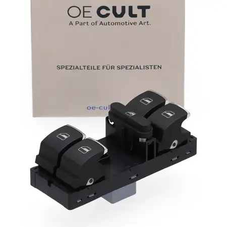 Schalter Fensterheber Fahrerseite f&uuml;r VW Golf 6 Passat B7 Tiguan Touran links 5K4959857