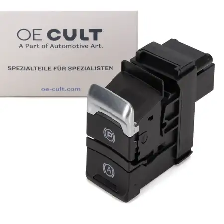 Schalter Feststellbremse Handbremse Schwarz f&uuml;r AUDI A4 B8 A5 8T Q5 8R 8K1927225D WEP