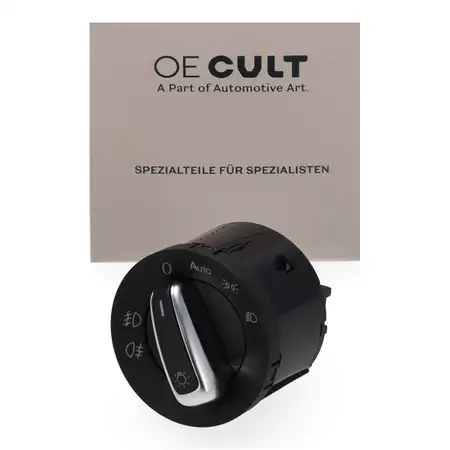 OE-Cult Lichtschalter Hauptlichtschalter f&uuml;r VW Golf 5 Passat B6 Touran 1T 3C8941431AXSH