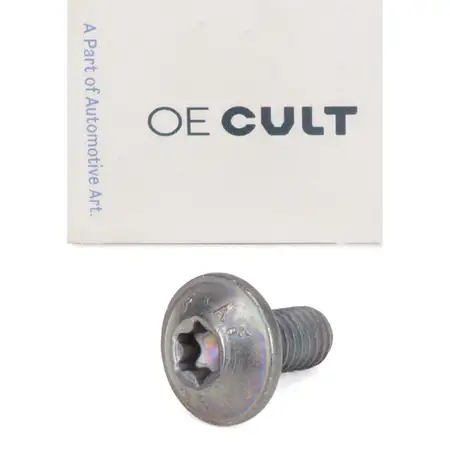 OE-CULT M6 x 12 Schraube Spritzblech f&uuml;r VW Golf 5-8 Touran AUDI A1 A3 SEAT Leon WHT005227