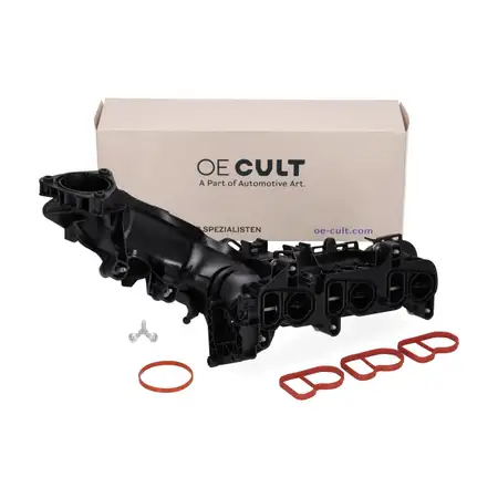 OE-Cult Ansaugkr&uuml;mmer Saugrohrmodul + Dichtung f&uuml;r BMW 1er F20/21 114-116d B37 11618513854