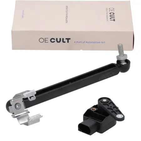 OE CULT Sensor + Regelstange Leuchtweitenregulierung f&uuml;r BMW F20/21 F22/23 F30-34 F32-36