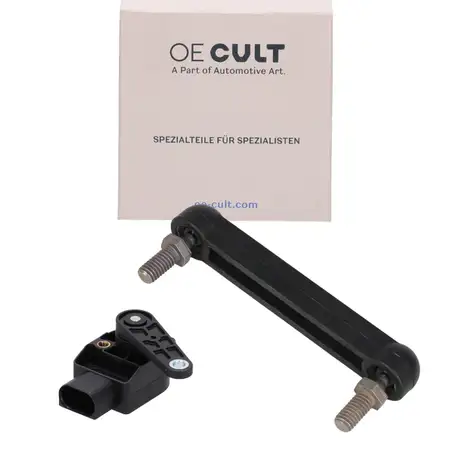 OE-Cult Sensor + ORIGINAL Headlight Height Adjustment Linkage for BMW M2, M3, M4 (F10, F11) Rear