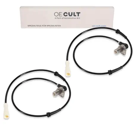 2x OE-Cult ABS Sensor Raddrehzahl f&uuml;r BMW 3er E30 325iX Vorderachse 34521178788