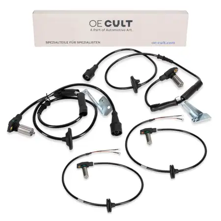 4x OE-Cult ABS Sensor Raddrehzahl f&uuml;r MERCEDES W123 S123 C123 W126 C126 vorne + hinten