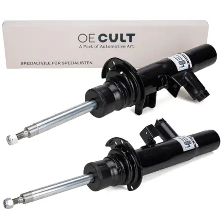 2x OE-Cult Sto&szlig;d&auml;mpfer Gasdruckd&auml;mpfer f&uuml;r BMW X3 F25 X4 F26 mit EDC vorne