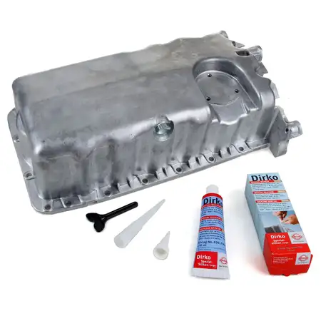 &Ouml;lwanne 038103601NA + ELRING Dichtungsmasse f&uuml;r AUDI Ibiza Leon Fabia Octavia Golf 4 Polo