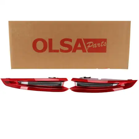 2x OLSA LED R&uuml;ckleuchte Heckleuchte Schlussleuchte f&uuml;r PORSCHE 991.2 Coupe links + rechts