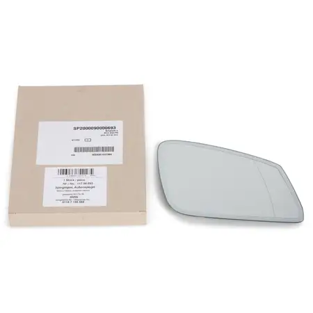 OLSA Au&szlig;enspiegel Spiegelglas ELEKTRISCH f&uuml;r BMW 5er E60/61 F10/11 7er rechts 51167186588