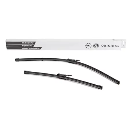 ORIGINAL OPEL Windshield Wiper Blade Set 650/400 mm Corsa D Front 1689813080