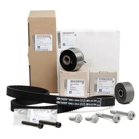 ORIGINAL GM OPEL Zahnriemensatz Astra G H J Corsa D E Vectra C Insignia 1.6-1.8 95516740