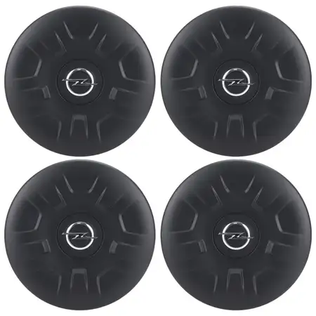 4x ORIGINAL GM Opel Wheel Cap, 16-inch, Anthracite, Movano B X62 93168591
