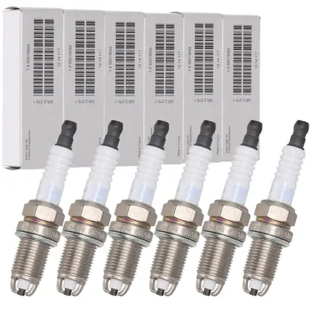 6x ORIGINAL GM OPEL Z&uuml;ndkerze Calibra A Omega B Sintra Vectra A B C V6 95519055