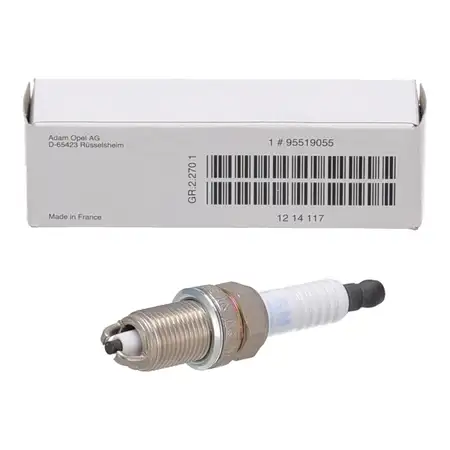 1x ORIGINAL GM OPEL Z&uuml;ndkerze Astra F G Corsa A-C Omega Vectra Meriva A Zafira A 95519055