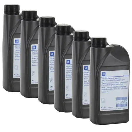 6L 6 Liter ORIGINAL GM OPEL Automatikgetriebe&ouml;l Getriebe&ouml;l 1940184 / 93165414