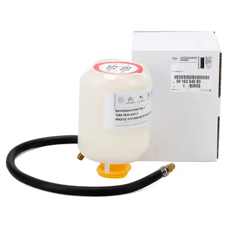 ORIGINAL PSA OPEL Reifendichtmittel Reifenpannenset Reifenf&uuml;llset (MHD 01.2030) 9816284680