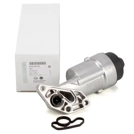 ORIGINAL OPEL Oil Filter Housing + Gasket for Astra H, J, Corsa C, D, E, and Meriva A (1.0&ndash;1.4 L) 93190129