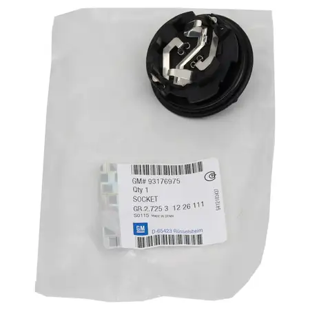 ORIGINAL GM OPEL H7 Lampenfassung VALEO Hauptscheinwerfer Corsa C Meriva A 93176975