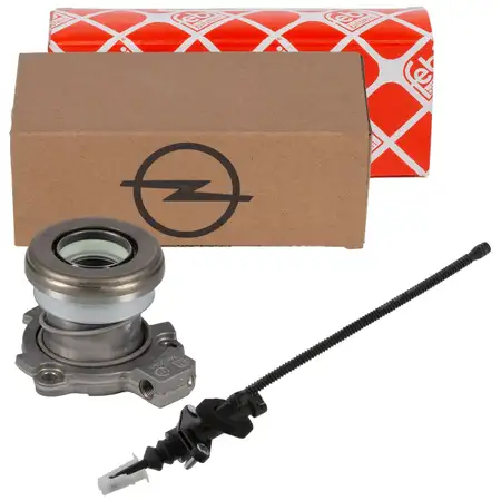 Nehmerzylinder + febi Geberzylinder Kupplung f&uuml;r OPEL Corsa C Combo Tigra B f&uuml;r F13/F17