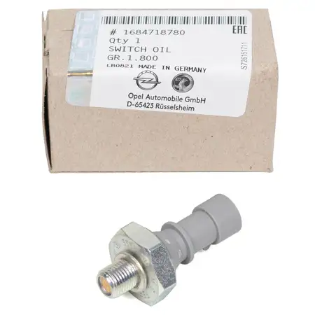 ORIGINAL OPEL &Ouml;ldruckschalter Astra H J Corsa C D Insignia A Zafira C 1.4-1.8i 1684718780