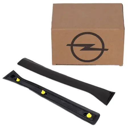 2x ORIGINAL Opel Zierleiste Abdeckung T&uuml;r B-S&auml;ule Astra H 5-T&uuml;rer links + rechts