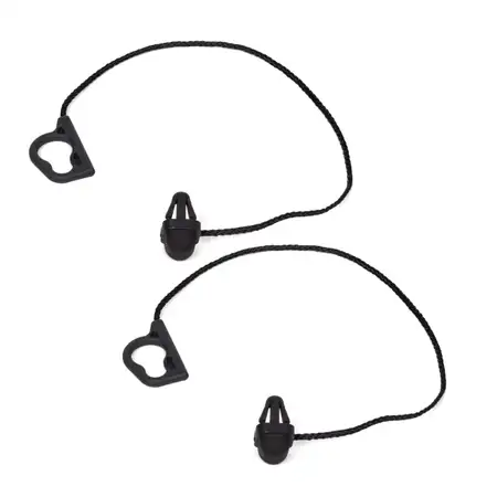 2x Halteband Kofferraumabdeckung f&uuml;r OPEL Corsa D E 5-T&uuml;rer 13367836/2094149