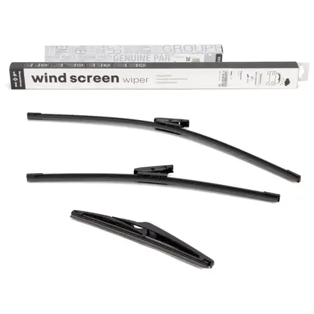 ORIGINAL Scheibenwischer Wischer Set f&uuml;r RENAULT Talisman Grandtour KP_ vorne + hinten