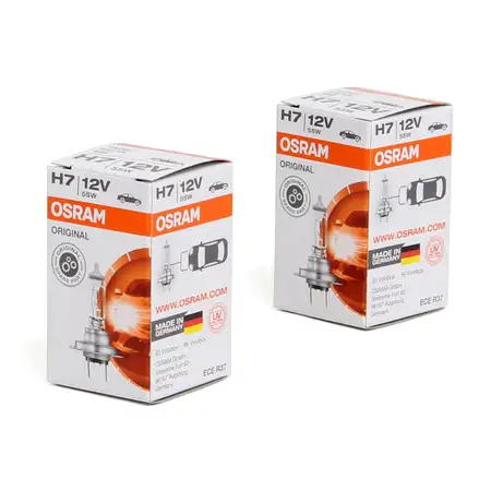 2x OSRAM 64210L Halogenlampe Glühlampe H7 LONGLIFE 12V 55W PX26d 2x OSRAM 64210L Halogenlampe Glühlampe H7 LONGLIFE 12V 55W PX26d