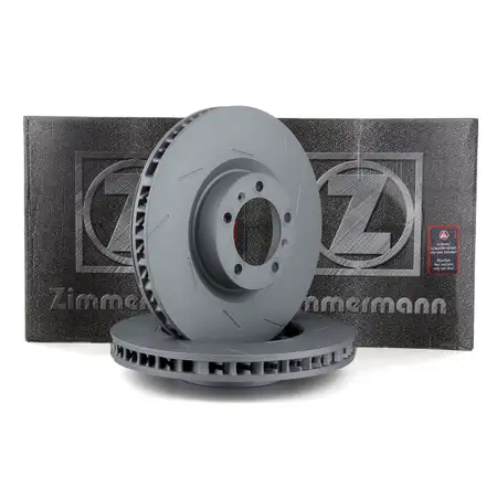 ZIMMERMANN Brake Disc Set for PORSCHE Panamera (970) 3.0 S, 3.6, 4.8 S, 3.0 D (front)