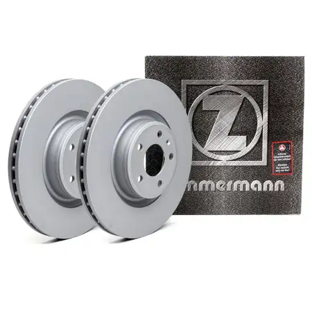 ZIMMERMANN Bremsscheiben Satz f&uuml;r AUDI A4 B9 A5 F5 A6 C8 A7 4K Q5 FY vorne 8W0615301P