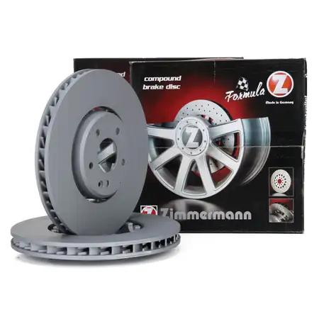 Zimmermann FORMULA Z brake discs, 334 mm, for Mercedes C43 AMG W210 S210 E55 AMG (front)