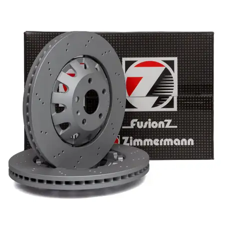 Zimmermann FORMULA Z Brake Disc Set for AUDI RS3 Sportback 8PA PR-1LG (Front)