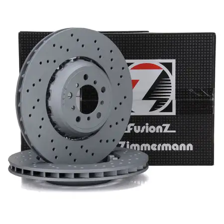Zimmermann FORMULA Z Brake Disc Set for BMW F87 M2, F80 M3, F82, F83 M4 (Front)
