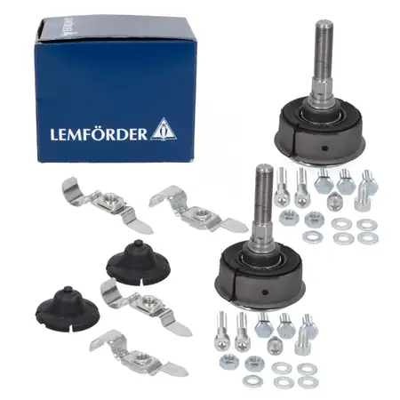 2x LEMF&Ouml;RDER 1099201 Control Arm for MERCEDES S-Class W126 C126 Front Axle 1263301335