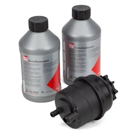 LEMF&Ouml;RDER Ausgleichsbeh&auml;lter Servolenkung + 2L febi Servo&ouml;l f&uuml;r BMW 1er 3er 5er MINI R50