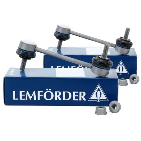 2x LEMF&Ouml;RDER Koppelstange Pendelst&uuml;tze f&uuml;r CITROEN C5 3 C6 PEUGEOT 407 508 SW 1 hinten