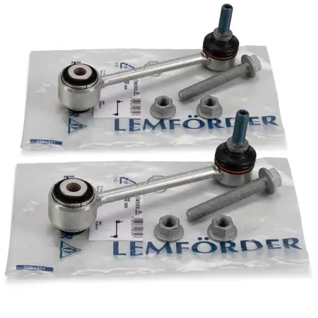 2x LEMF&Ouml;RDER 3568002 Koppelstange f&uuml;r PORSCHE Panamera 970 vorne 97034306922