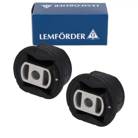 2x LEMF&Ouml;RDER Axle Housing Bearing for MERCEDES W124 (up to June 1995), rear lower outer, 1243510242