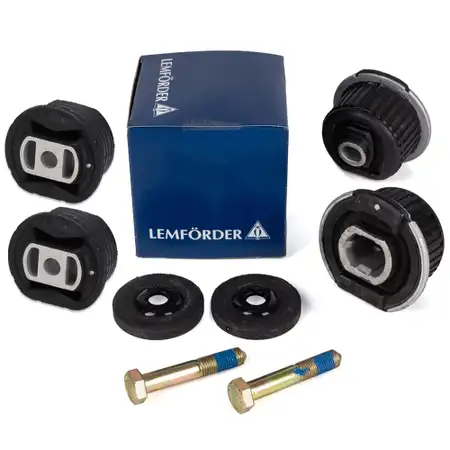 4x LEMF&Ouml;RDER Achsk&ouml;rperlager f&uuml;r MERCEDES E-Klasse W124 S124 Hinterachse vorne + hinten