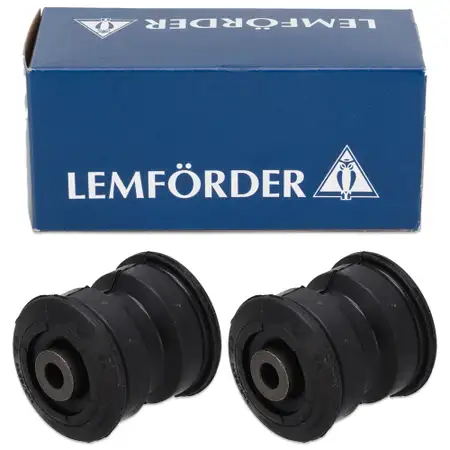 2x LEMF&Ouml;RDER Lagerung Blattfeder f&uuml;r MERCEDES Sprinter VW Crafter Hinterachse vorne