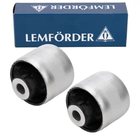2x LEMF&Ouml;RDER Control Arm Bearings for BMW 5 Series F10, F11, F12, F13, F06 Front Axle (Lower Inner)