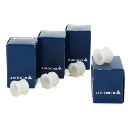 4x LEMF&Ouml;RDER 2516701 Querlenkerlager f&uuml;r PORSCHE 911 912 914 1963-1977 hinten