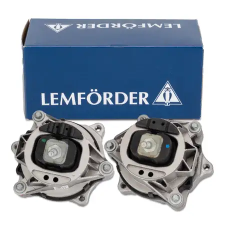 2x LEMF&Ouml;RDER Motorlager Hydrolager f&uuml;r BMW F20 F21 F22 F23 F30 F31 F34 F32 F33 F36 N47 B47