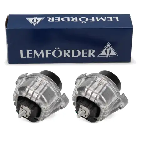 2x LEMF&Ouml;RDER Motorlager Hydrolager BMW E81/82/88 E90-93 X1 E84 N42/43/45/46/47 22116773742