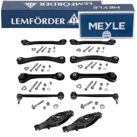 LEMF&Ouml;RDER / MEYLE Rep.-Satz Querlenker f&uuml;r MERCEDES 190 W201 W124 W210 hinten 10-teilig