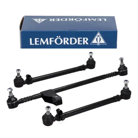 LEMF&Ouml;RDER Steering Column + 2x Tie Rods for MERCEDES W123 S123 C123 S-Class W116