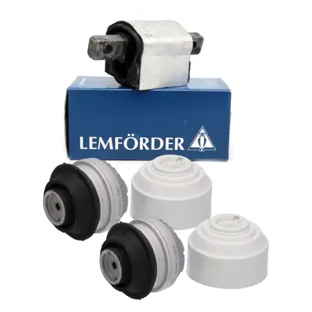 2x LEMF&Ouml;RDER Motorlager + 1x Getriebelager f&uuml;r MERCEDES W203 C/A209 W211 C219 M272 OM642