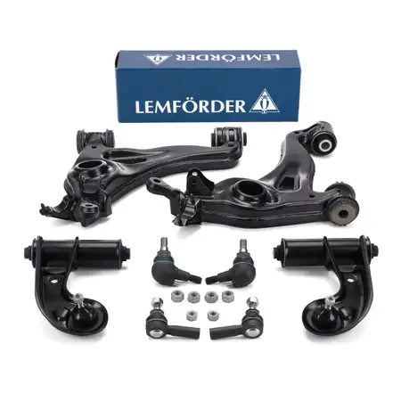 LEMF&Ouml;RDER Replacement Kit: Control Arms + Tie Rod Ends for MERCEDES W202, S202, C208, R170