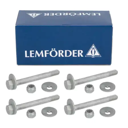4x LEMF&Ouml;RDER 1101001 Reparatursatz Querlenker f&uuml;r MERCEDES 190 W201 W124 vorne 2013300018